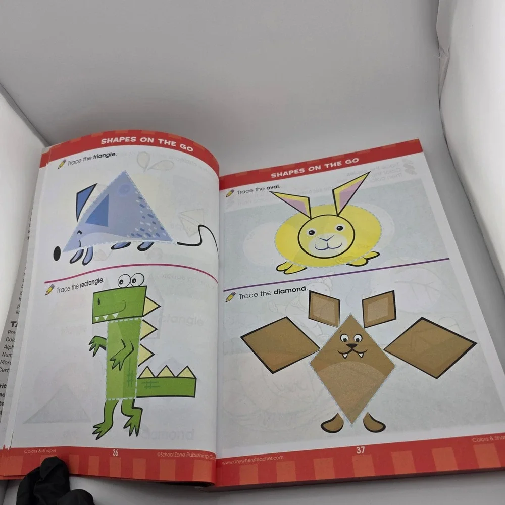 School‎ Zone Big Preschool Scholar Learning Workbook ABC Numbers Colors